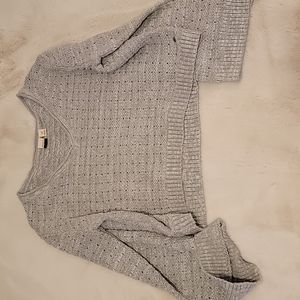 Women's Roxy Heritage Heather gray sweater size XL.